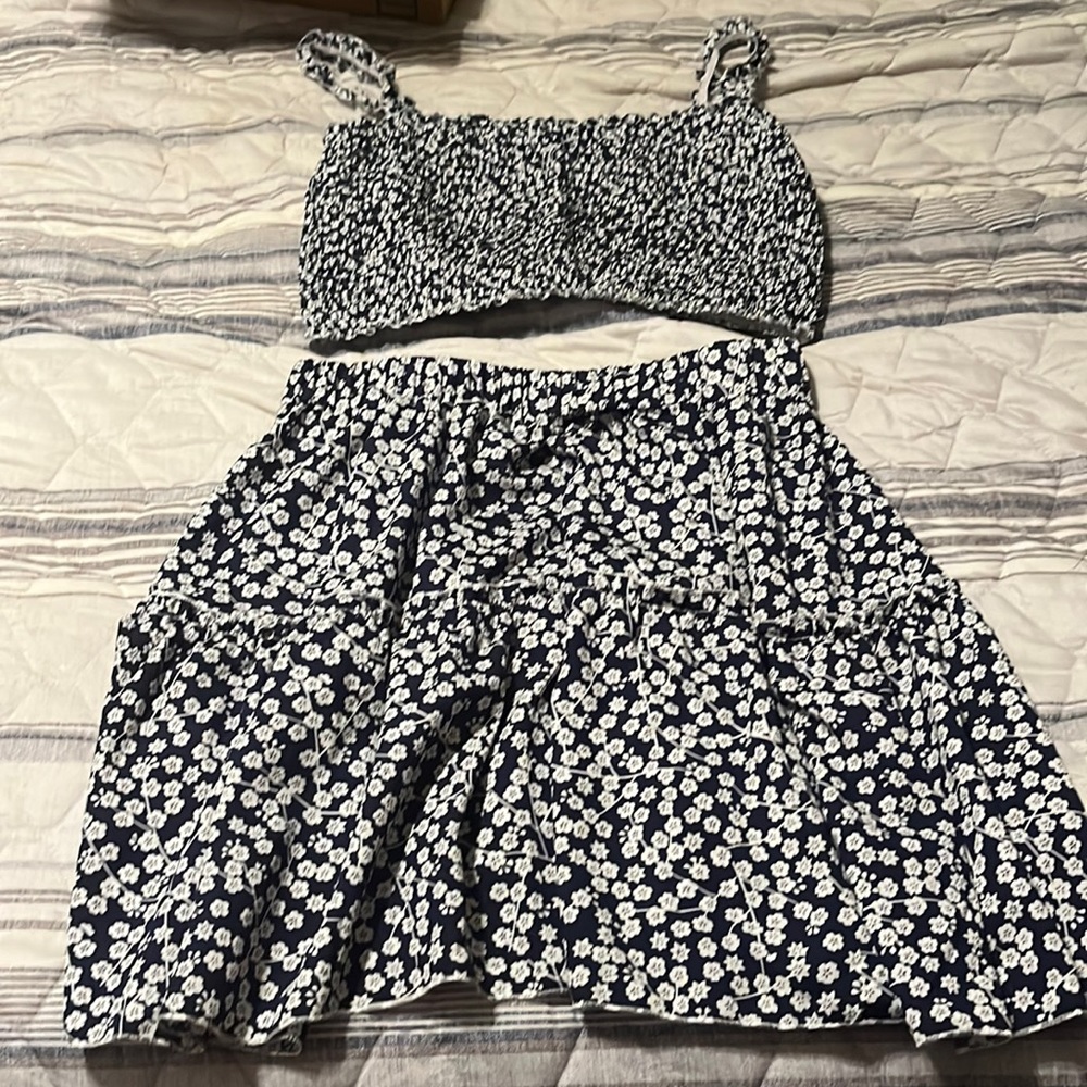 Never worn two piece set